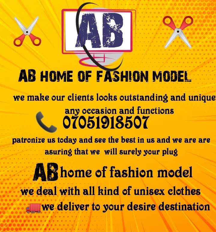 AB Home Of Fashion Model in Ibadan